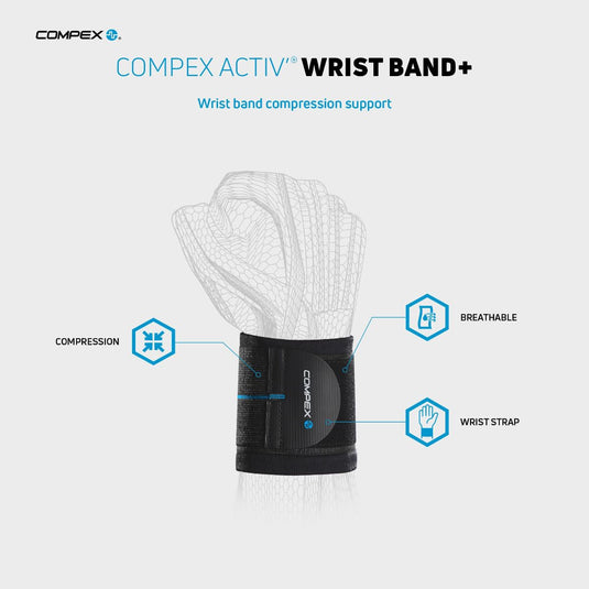 COMPEX ACTIV'® WRIST BAND+